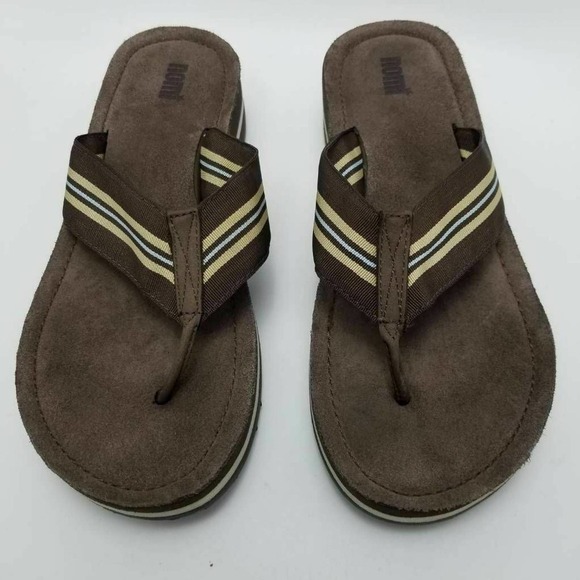 Nomi Womens Flip Flop Sandals Wedge Slip On - Picture 6 of 10